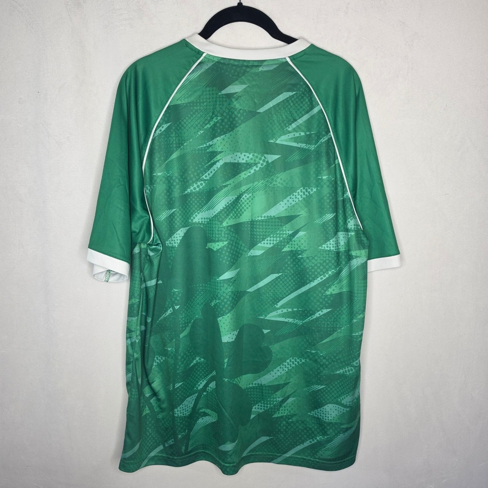 Lansdowne Ireland Soccer Jersey Mens Green Drylans Performance Shamrock 121956 - Picture 3 of 9